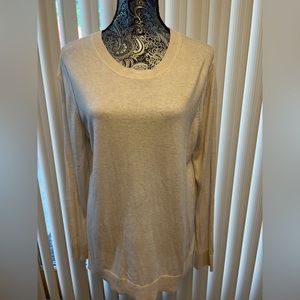 Cream/Taupe Banana Republic sweater, XL